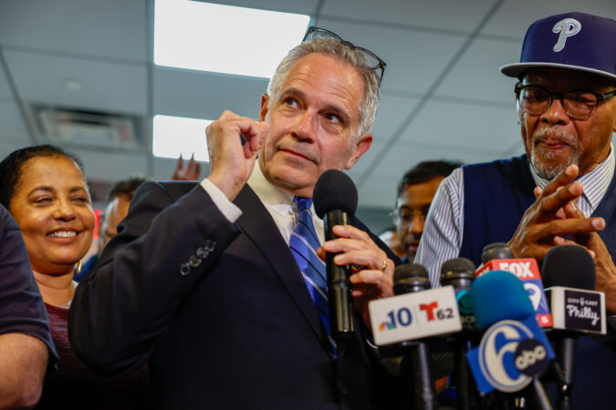 Philly DA Larry Krasner casts doubt on running against Mayor Cherelle Parker