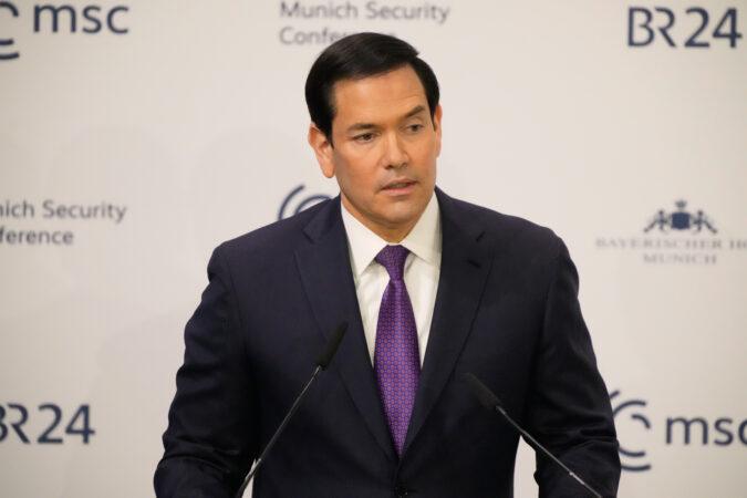 Forget State of the Union sideshow, MAGA’s real chilling message was delivered by Marco Rubio in Munich