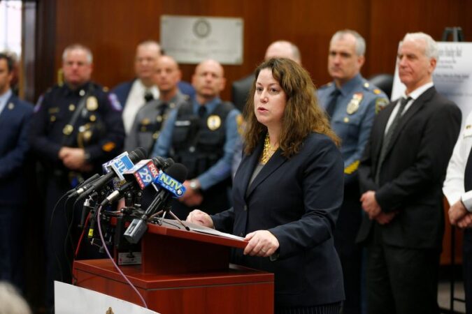 On Jennifer Davenport’s first day as N.J. attorney general, the Sherrill administration exchanges lawsuits with Trump