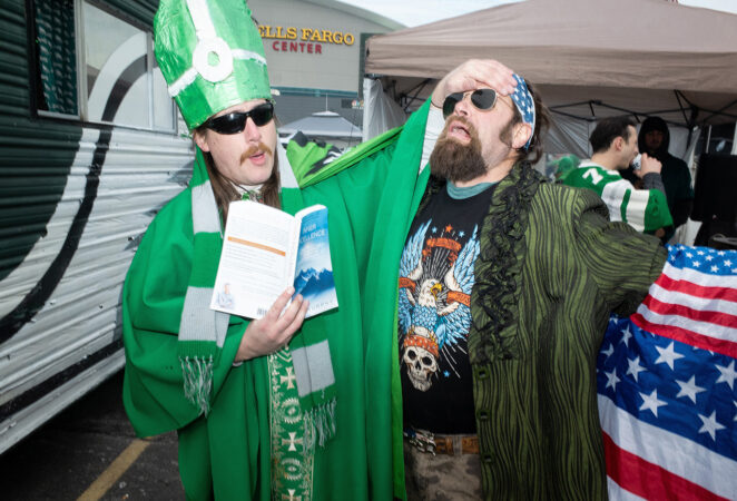 ‘Sermon on the Lot’ compares Eagles fandom to a religious experience: ‘On Sundays, you go to Mass’