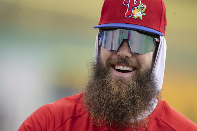 Brandon Marsh didn't have a hit in April but batted .303 over the final five months of the season.