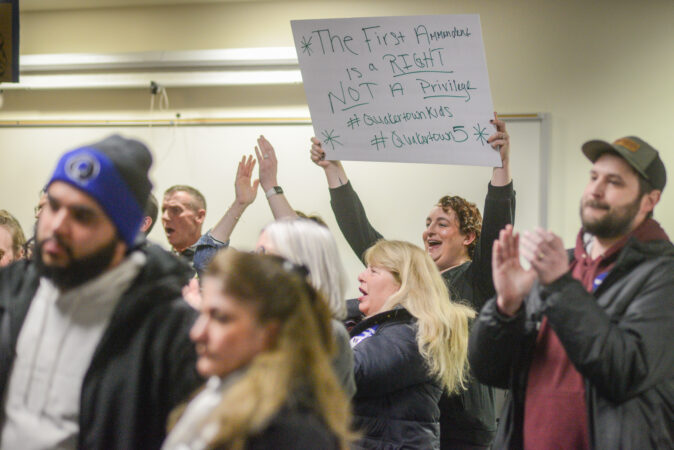 Community members accuse Quakertown school leaders of mishandling student ICE protest