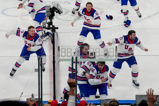 Team USA beats Canada in OT to win first men’s hockey Olympic gold since 1980