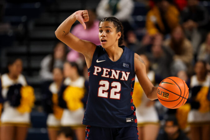 Penn women end weekend back-to-back on a high with emphatic upset of Columbia
