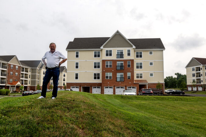 A Cherry Hill apartment complex, the last piece of the billion-dollar racetrack redevelopment, is for sale