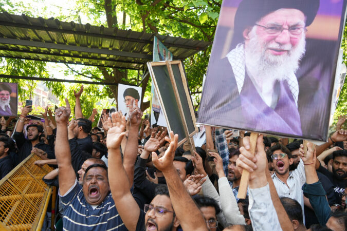 Calls for peace and flashes of anger after U.S. and Israeli attacks kill Iran’s Khamenei