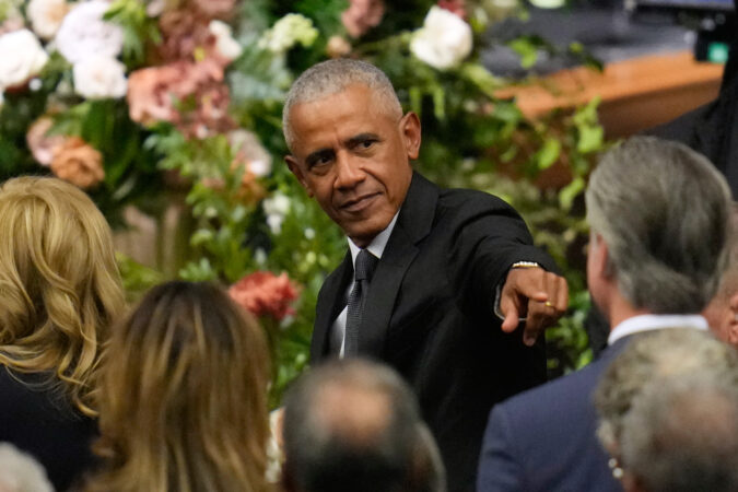 Former Democratic presidents remember the late Rev. Jesse Jackson during final public tribute