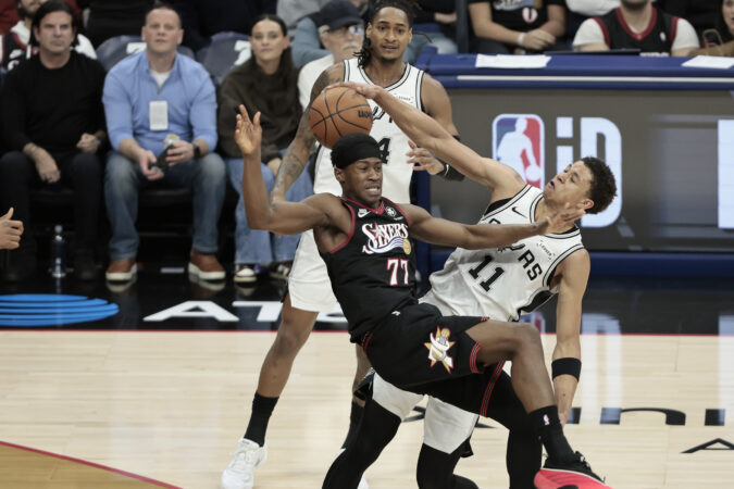 VJ Edgecombe will sit out Sixers’ game against Utah Jazz with a back bruise