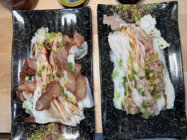 One of Chinatown’s newest spots specializes in Cantonese steamed rice rolls