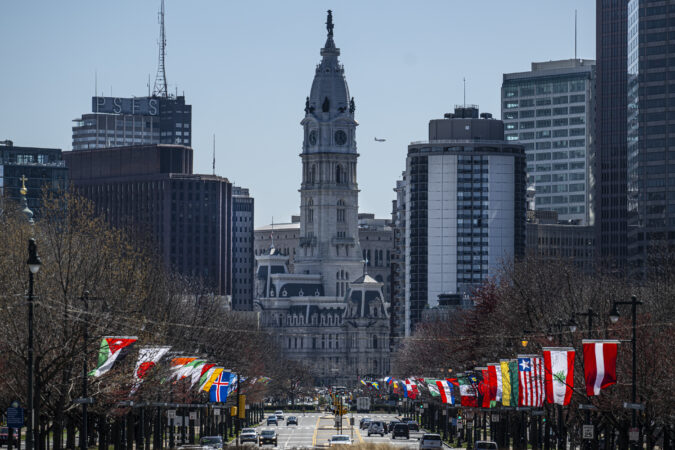 Why were the Parkway country flags taken down this week?