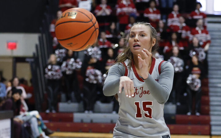 After missing the last game of the regular season with an injury, Gabby Casey returned to the lineup on Thursday and finished with 16 points.