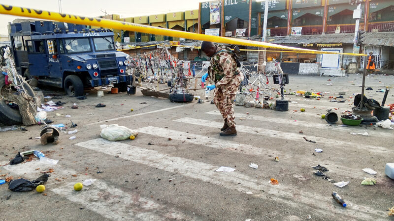 Suspected suicide bombers target Nigeria’s Maiduguri city, killing 23 people