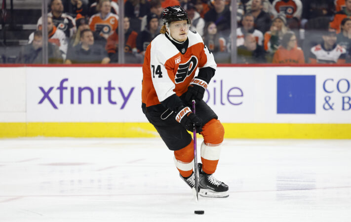 Heroics from Owen Tippett lift the Flyers to a road win against the Detroit Red Wings