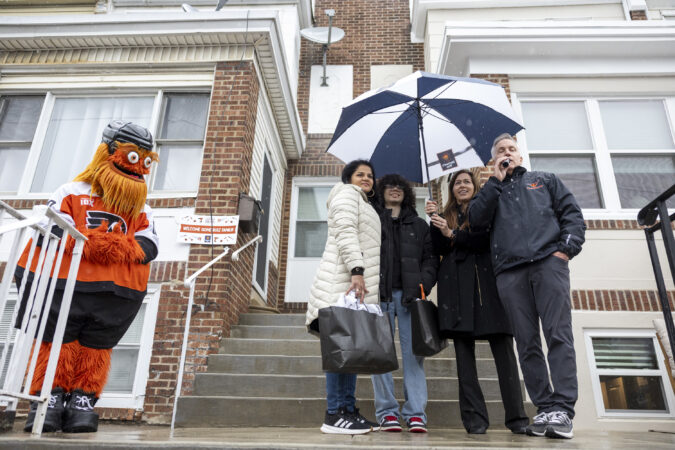 The Flyers helped renovate the home of a Northeast Philly teen battling leukemia. He’s ‘gobsmacked.’