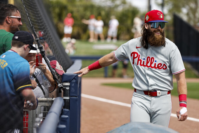 Brandon Marsh pain-free in return to lineup, Justin Crawford hits safely again in Phillies’ spring loss to Rays