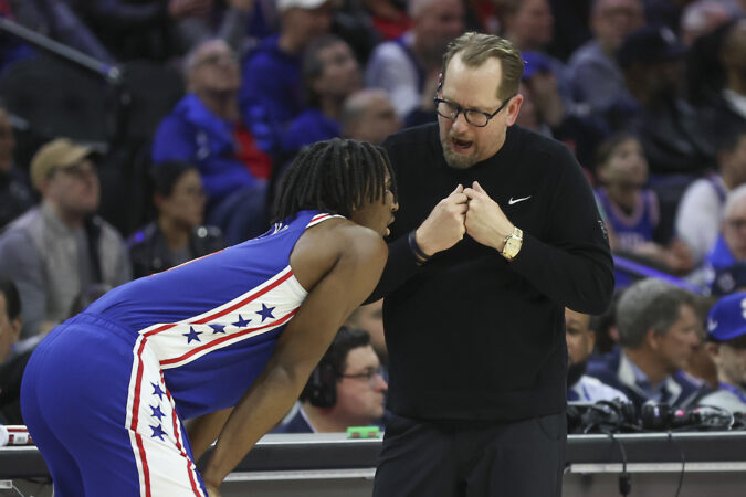 ‘No resistance.’ ‘Soft.’ Tyrese Maxey and Nick Nurse explain the Sixers’ record-breaking blowout losses