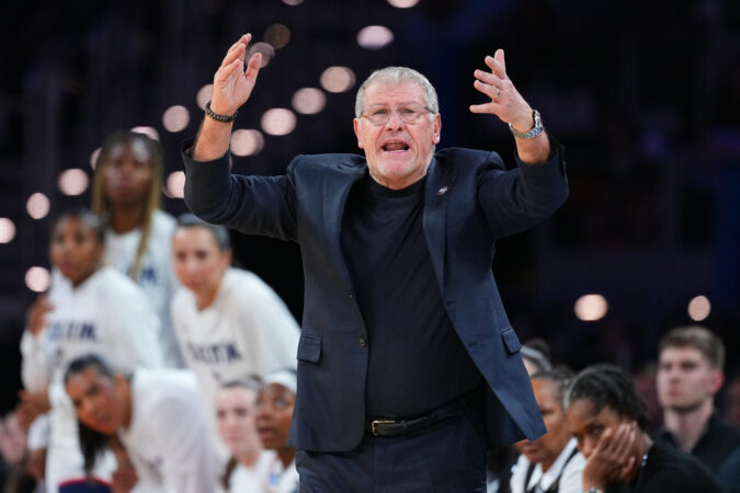 UConn coach Geno Auriemma takes aim at the NCAA over women’s double-regional format in March Madness