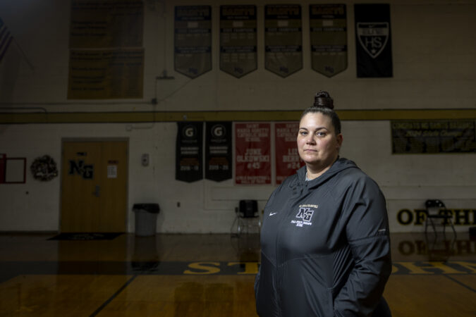 Neumann Goretti’s Andrea Peterson is more than a girls’ basketball coach. She’s a tenacious leader.