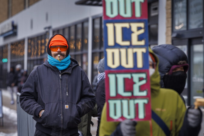 In efforts to disrupt ICE, the whistle has become an instrument of choice