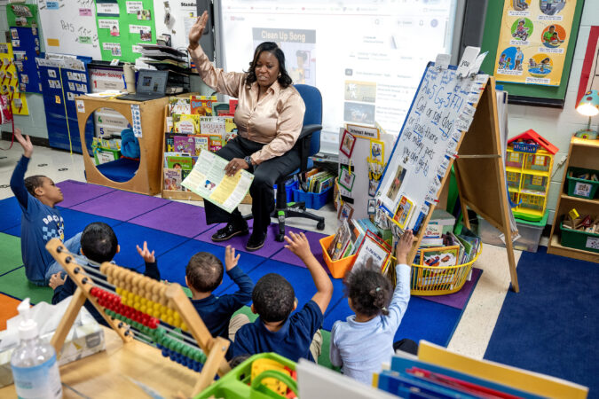 A Camden preschool teaching assistant is the first-ever from the city to win statewide award
