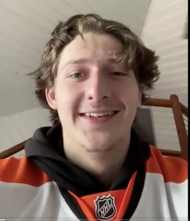 Draft pick Brek Liske grew up a Flyers fan thanks to his dad: ‘I think he’s a little bit more in awe than I am right now.’