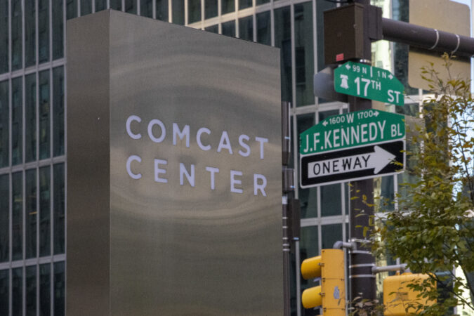 Comcast Center in Center City on Tuesday, November 9, 2021.