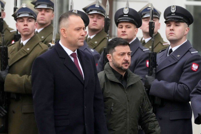 Zelensky returns Poland’s highest honor after Polish leader revokes it in a spat over history