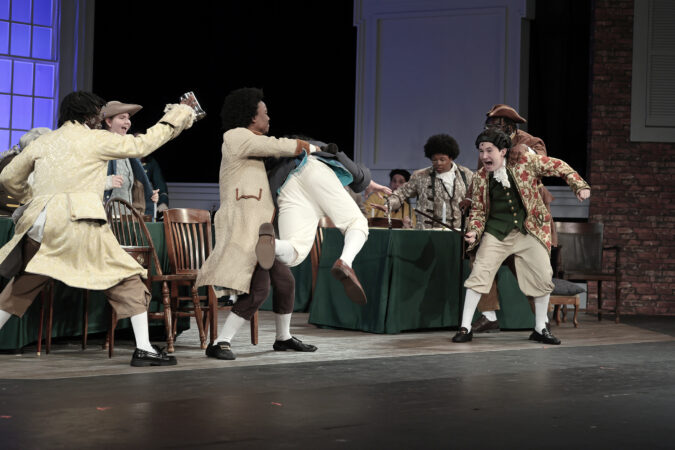 Racist backlash roiled these high schoolers’ production of ‘1776.’ It strengthened their resolve.