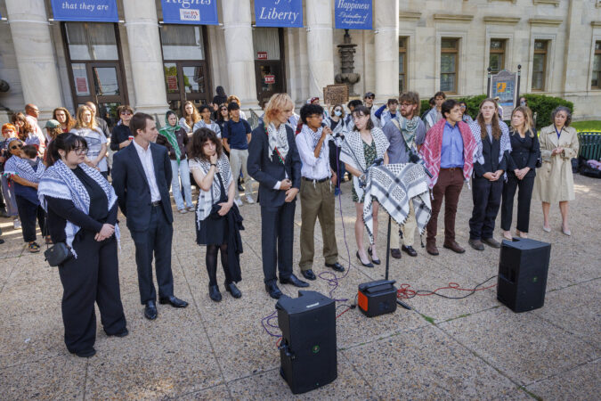 ‘Swarthmore 9’ protesters plead no contest to noise violation for pro-Palestinian encampment