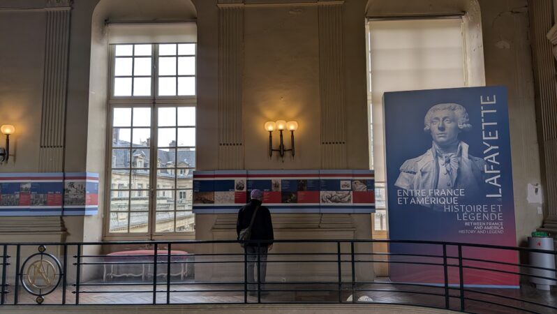 How the Marquis de Lafayette became a surprising selfie favorite with visitors at the French National Archives