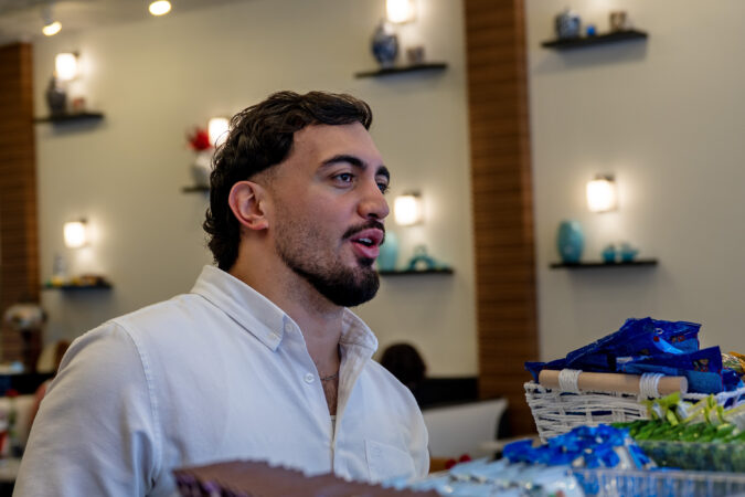 The son of the Jersey Kebab restaurateurs now faces his own fight to stay in the U.S.