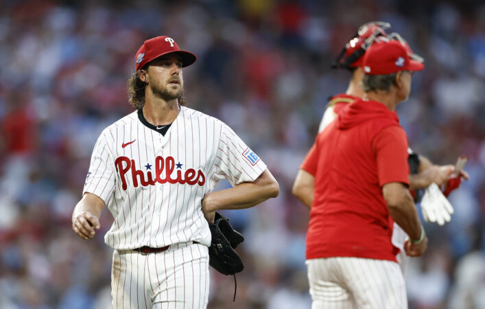 Phillies fall as Aaron Nola is left searching for answers — and trying a new pitch — in quest to turn his season around