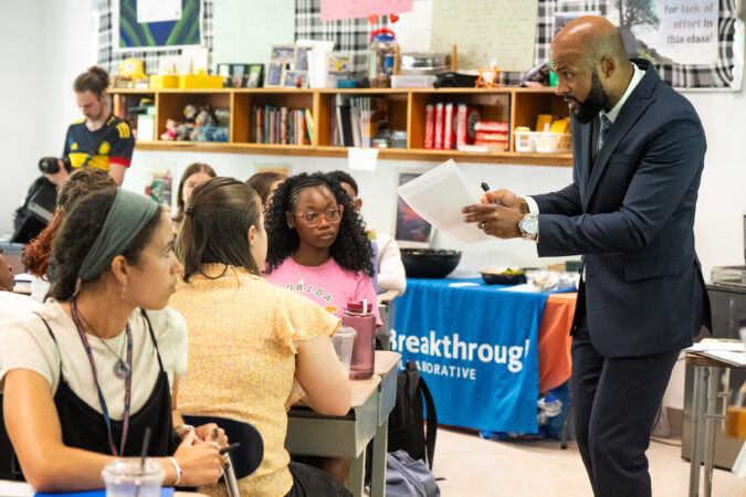 How Haverford High’s national teacher of the year is coaching aspiring teachers, on topics from racism to connecting with students