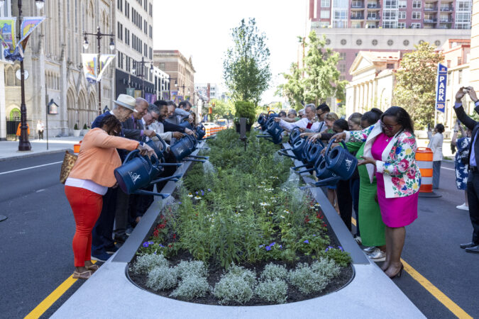 S. Broad Street gets a new landscaped median — and it’s just the start of what’s planned