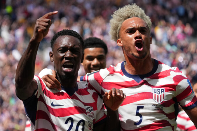 The USMNT clinches advancing in the World Cup with a 2-0 win over Australia