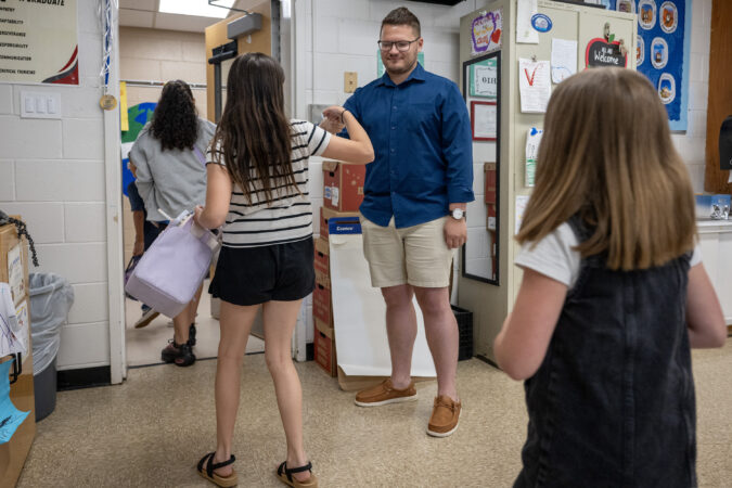 Vineland schools are allowing teachers to wear jeans and dress more casually for the end of the school year