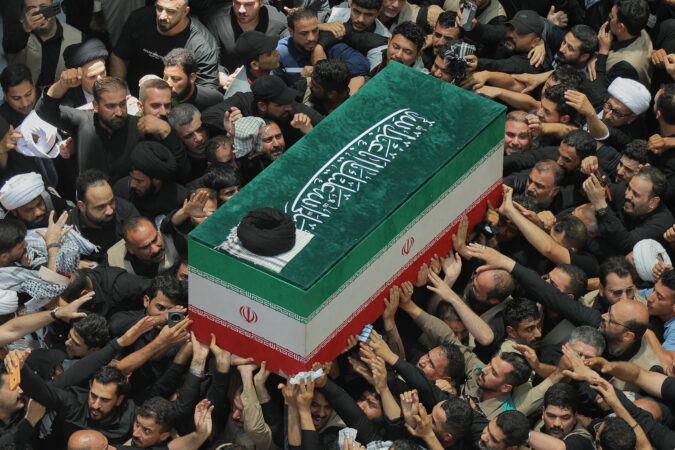 Funeral processions held in holy Iraqi cities for Iran’s late Supreme Leader Ayatollah Ali Khamenei