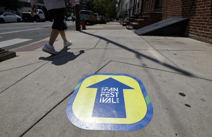 Business owners near the FIFA Fan Festival prepared for crowds. Not all saw them.