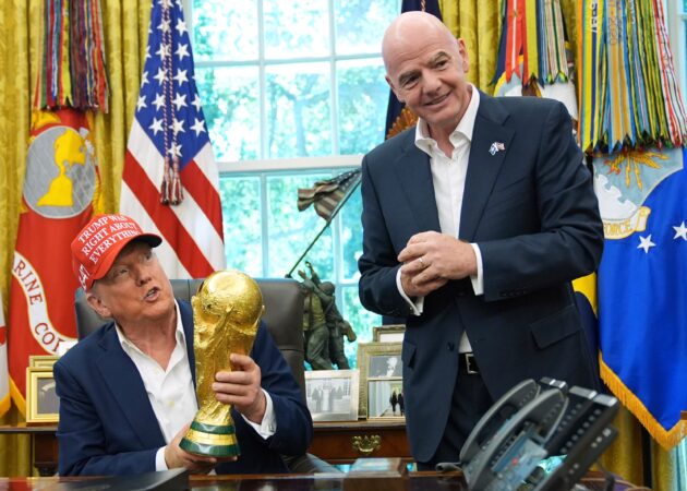 Trump says red card call on Folarin Balogun was ‘horrible’ but insists he left outcome to FIFA