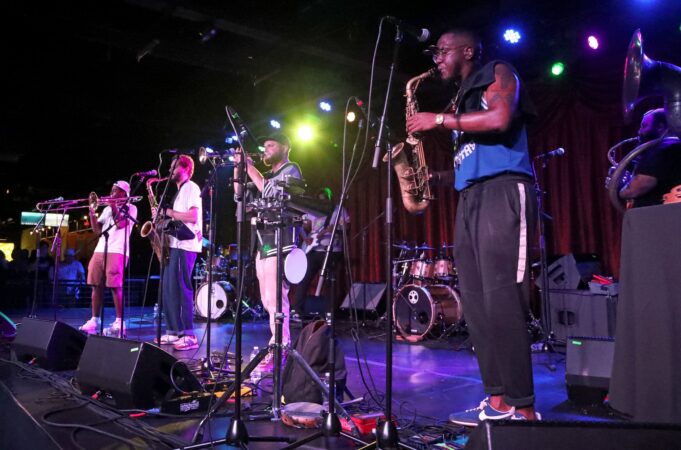 Philly band Snacktime playing at Brooklyn Bowl Philadelphia in 2022. The Fishtown club will host Local Noise Philadelphia, an old fashioned battle of the bands competiution