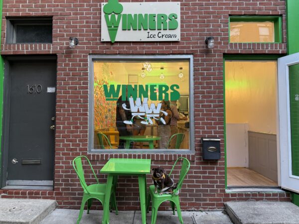 Winners Ice Cream opened this June in Graduate Hospital.