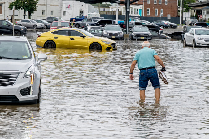 Flood warnings remain in effect for the region and Philly has set a rain record