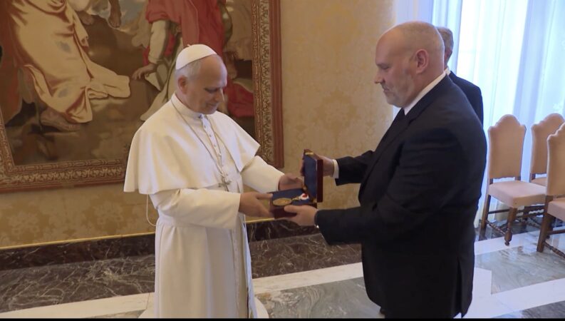 Religious liberty isn’t the only American principle on Pope Leo XIV’s mind as he accepts the Liberty Medal