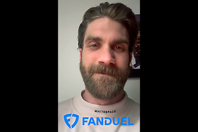 FanDuel sent a personal message from Phillies star Bryce Harper to a customer with a gambling addiction