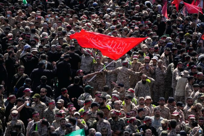 Mourners throng funeral procession in Tehran for Iran’s Supreme Leader Ayatollah Ali Khamenei
