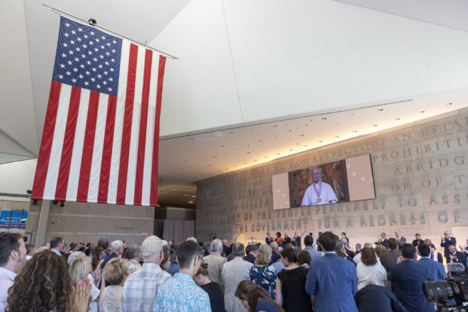 Read the full text of Pope Leo XIV’s speech to the National Constitution Center