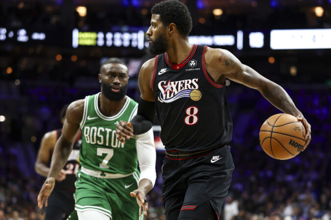 Source: Jaylen Brown traded to the Sixers for Paul George and four picks
