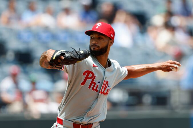 Cristopher Sanchez’s ERA rose from 2.00 to 2.62 after his ugly start against the Royals on Monday in Kansas City.
