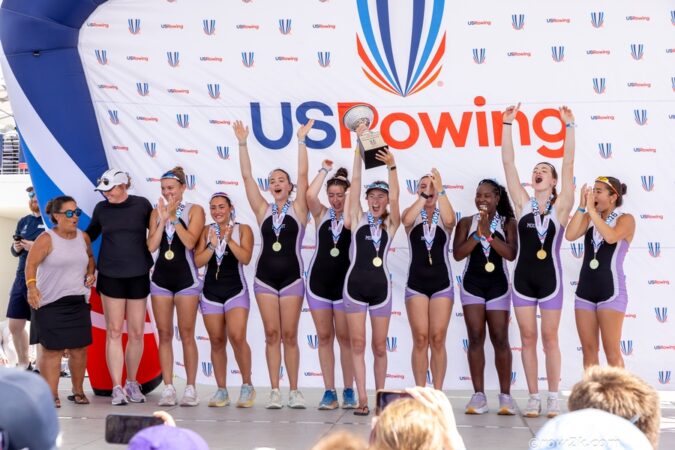 Mount St. Joseph Academy earned the program's first national title in 20 years after its second varsity eight boat placed first in the USRowing Youth National Championships on June 14.