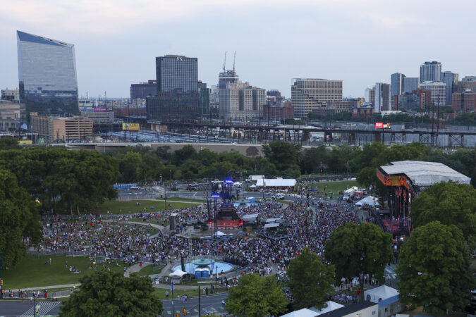 Five arrested during Philly Fourth celebrations as protesters attempted to burn American flag